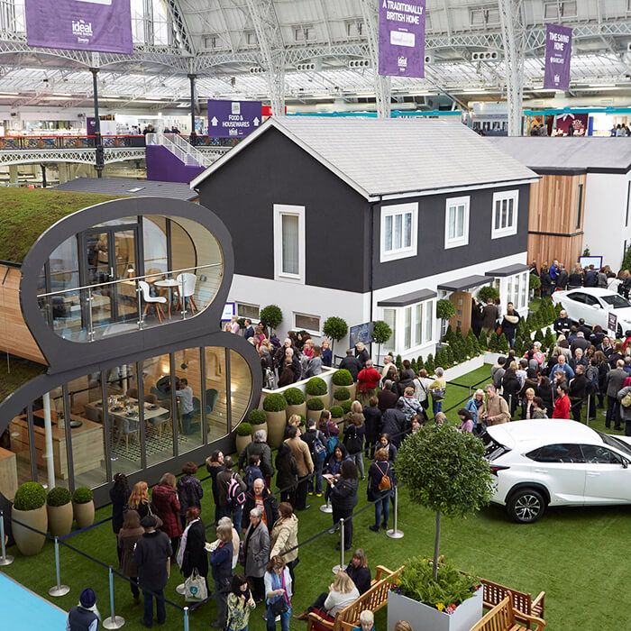 travel to ideal home exhibition